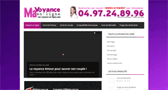 Desktop Screenshot of ma-voyance-en-ligne.com
